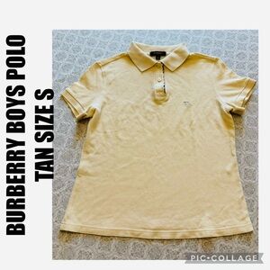Burberry Tan Polo Shirt for Men